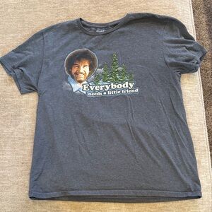 Charcoal Graphic Tee with Iconic Design